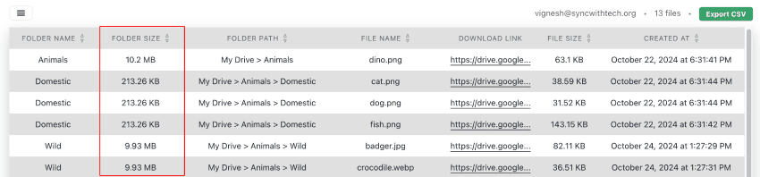 How to Check the Size of Google Drive Folders